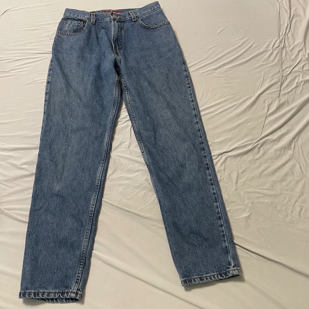 Vintage Levi's 550 Relaxed Tapered Jeans Women Size 8 Medium High Rise Mom Jeans